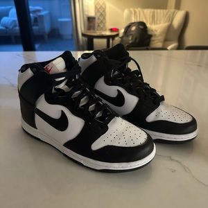 Brand New Nike High Top Dunk "Pandas"